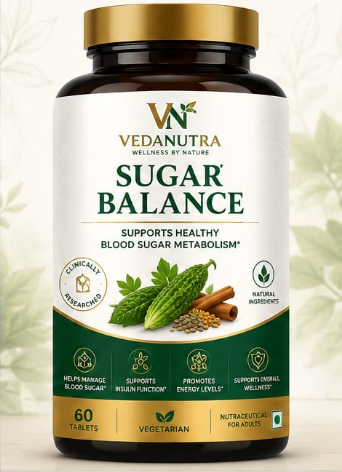 Veda Nutra Sugar Balance key benefits